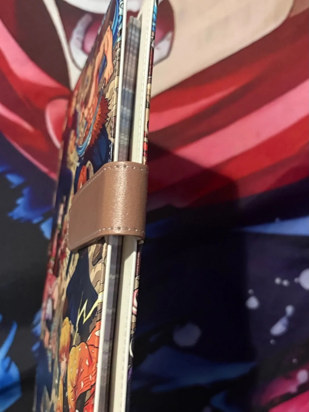 Limited edition a5 Anime Binder Demon Slayer & Jujetsu Kaisen magnetic closure